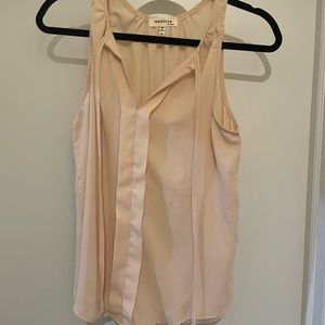 Monteau Target brand beige sleeveless work tank - Size M